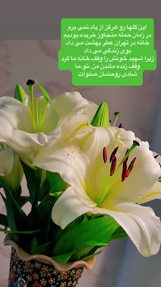  جدید ترین استوری اینستاگرام آزاده آل ایوب