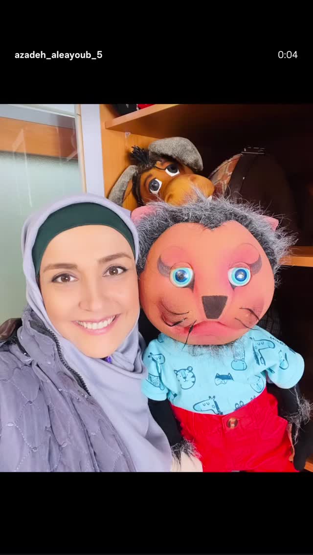  جدید ترین استوری اینستاگرام آزاده آل ایوب