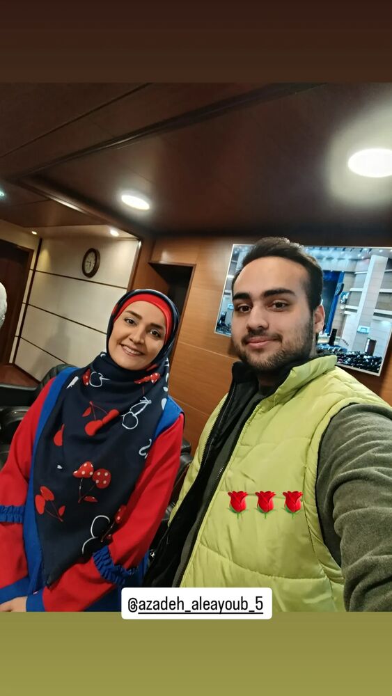  جدید ترین استوری اینستاگرام آزاده آل ایوب