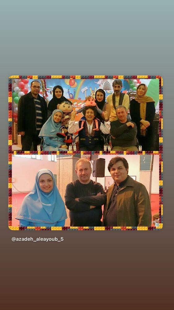 جدید ترین استوری اینستاگرام آزاده آل ایوب