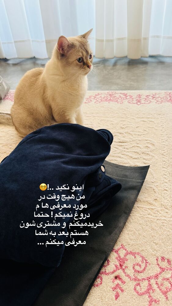  جدید ترین استوری اینستاگرام آزاده شایسته