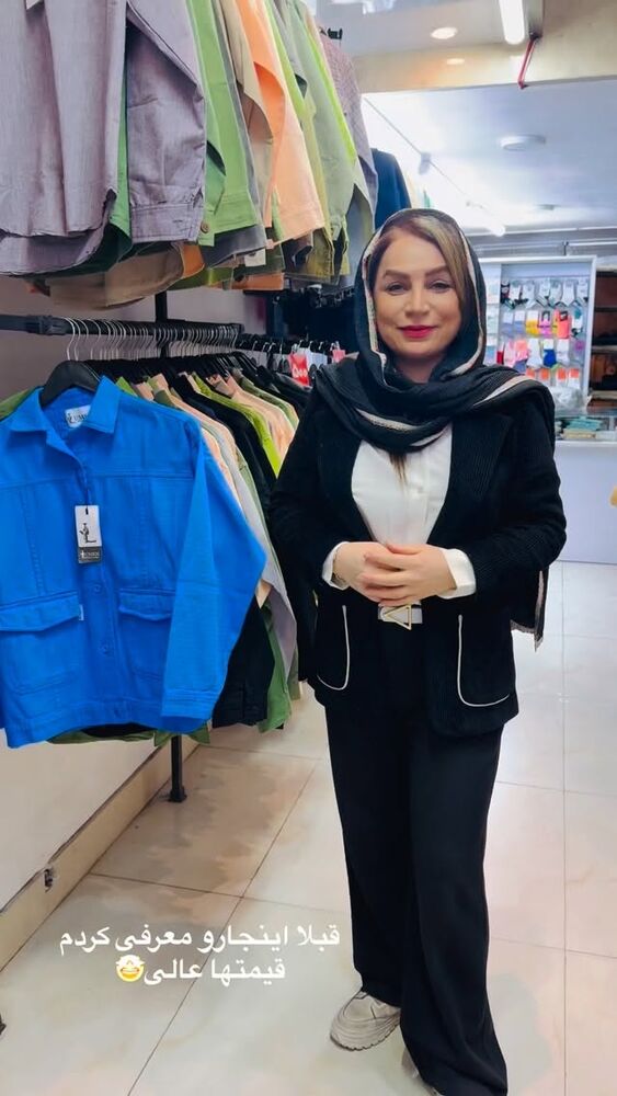  جدید ترین استوری اینستاگرام آزاده شایسته