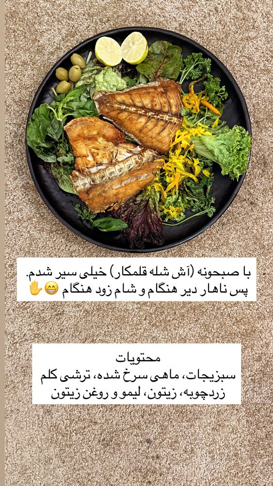  جدید ترین استوری اینستاگرام آذر ماهی صفت
