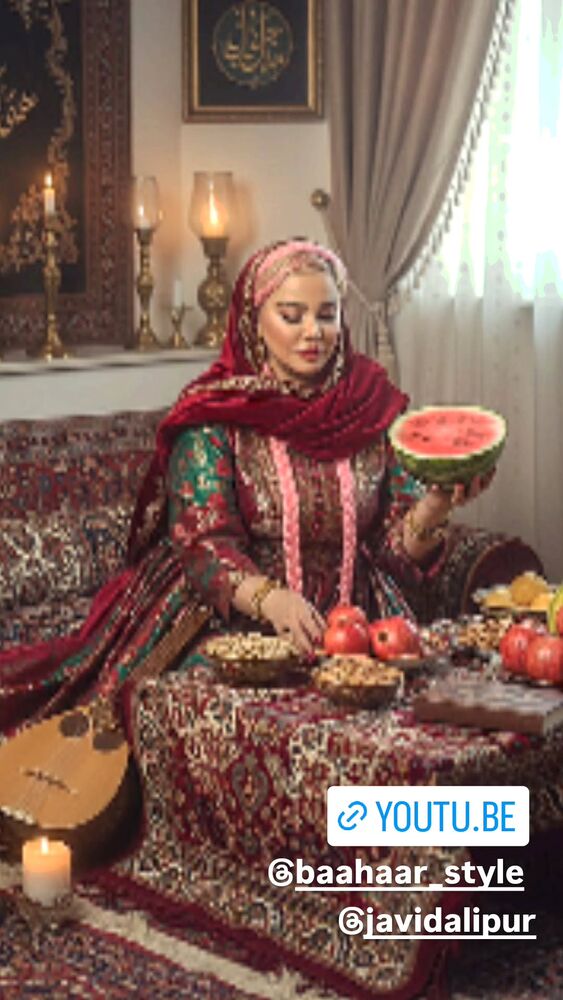  جدید ترین استوری اینستاگرام بهاره رهنما