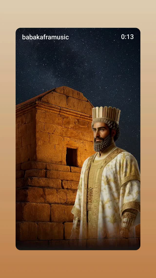  جدید ترین استوری اینستاگرام بابک افرا
