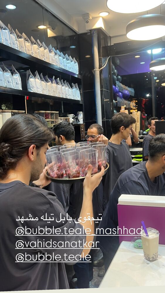  جدید ترین استوری اینستاگرام بابک بختیاری