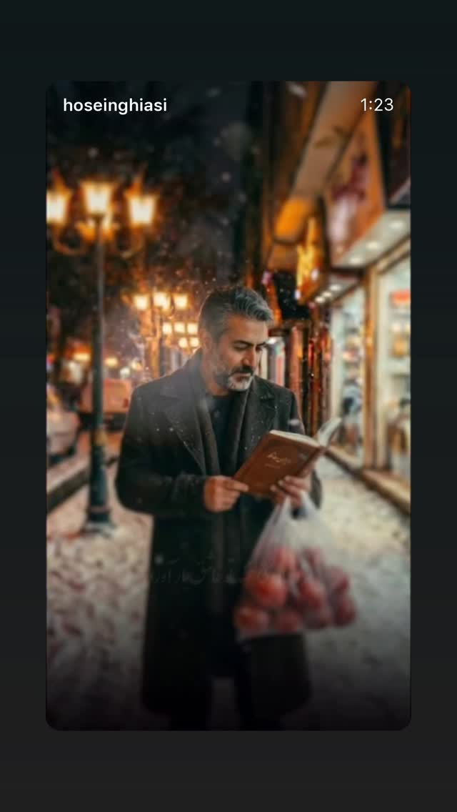  جدید ترین استوری اینستاگرام بابك زرين