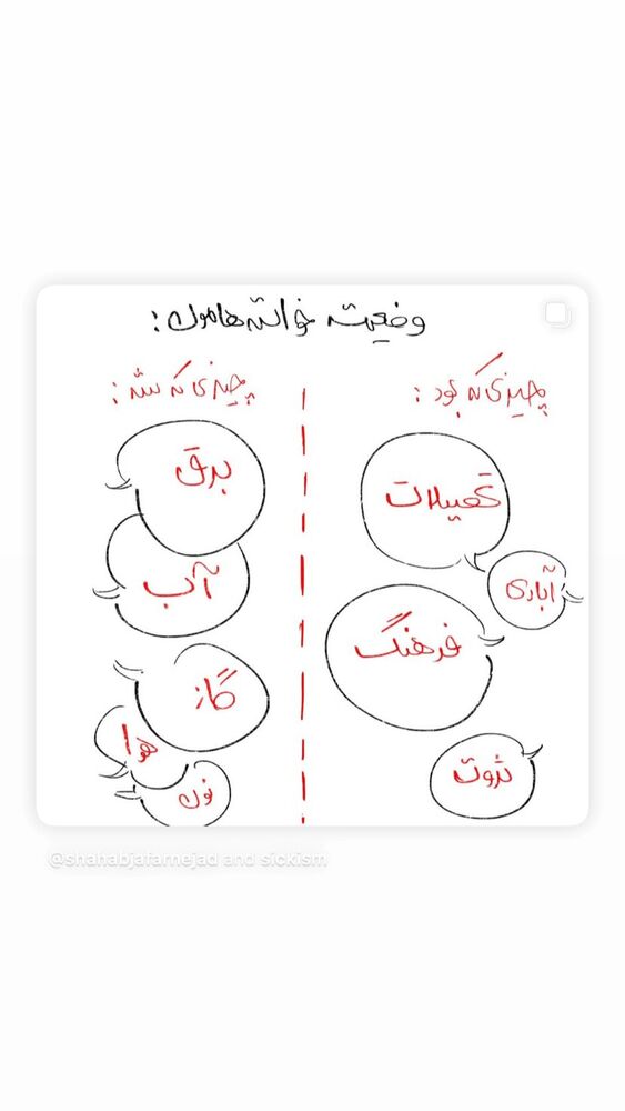  جدید ترین استوری اینستاگرام بهاره کیان افشار