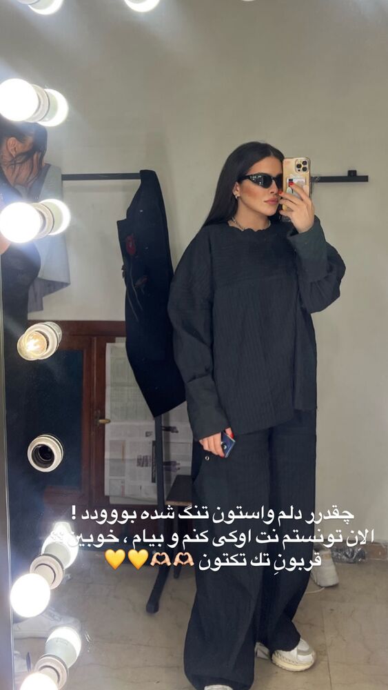  جدید ترین استوری اینستاگرام بهار اسحاقی