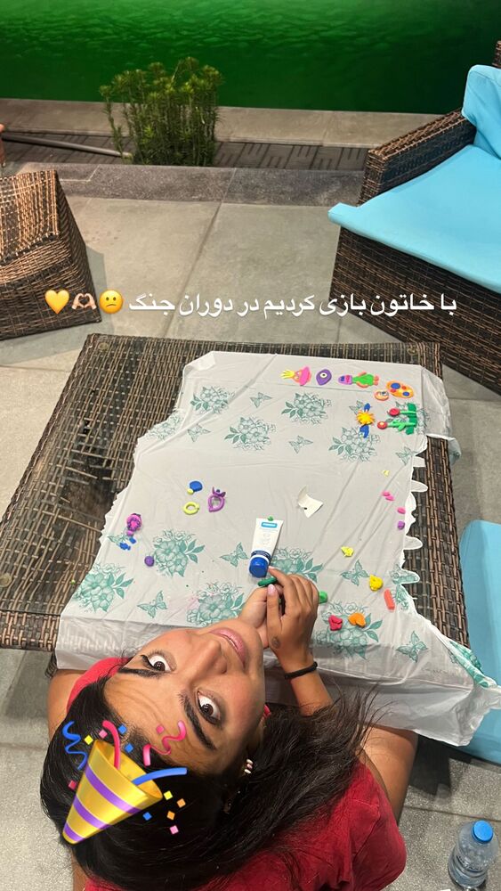  جدید ترین استوری اینستاگرام بهار اسحاقی