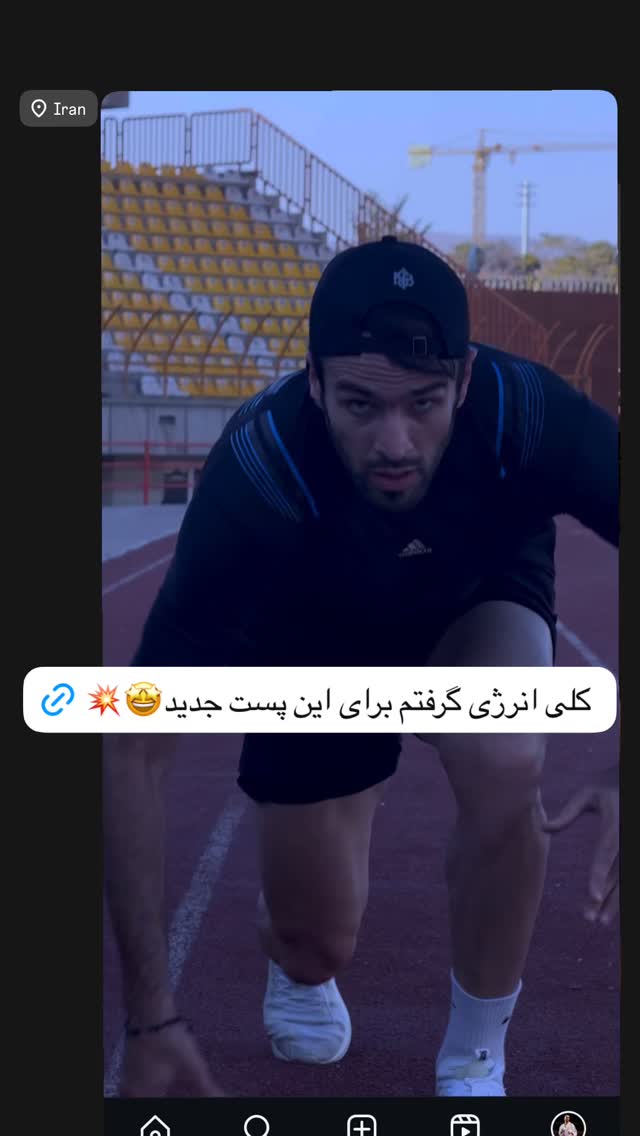  جدید ترین استوری اینستاگرام بهنام عسگری غنچه