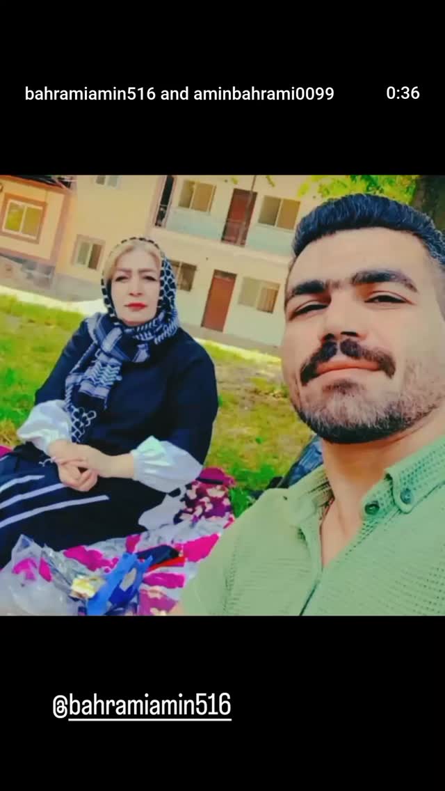  جدید ترین استوری اینستاگرام امین بهرامی