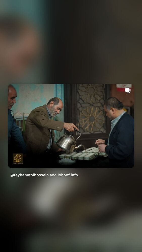  جدید ترین استوری اینستاگرام سیدعلی بنی فاطمه