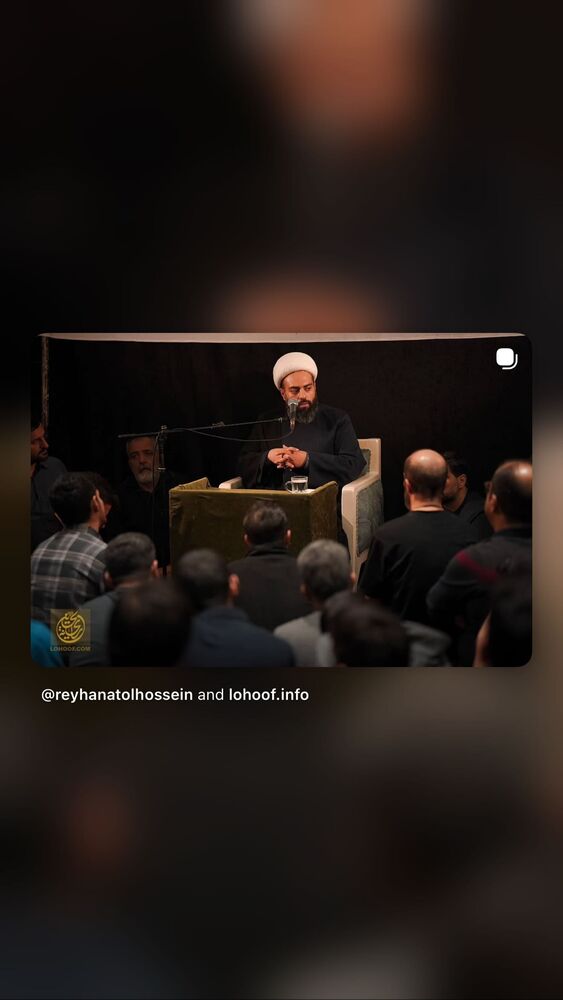  جدید ترین استوری اینستاگرام سیدعلی بنی فاطمه