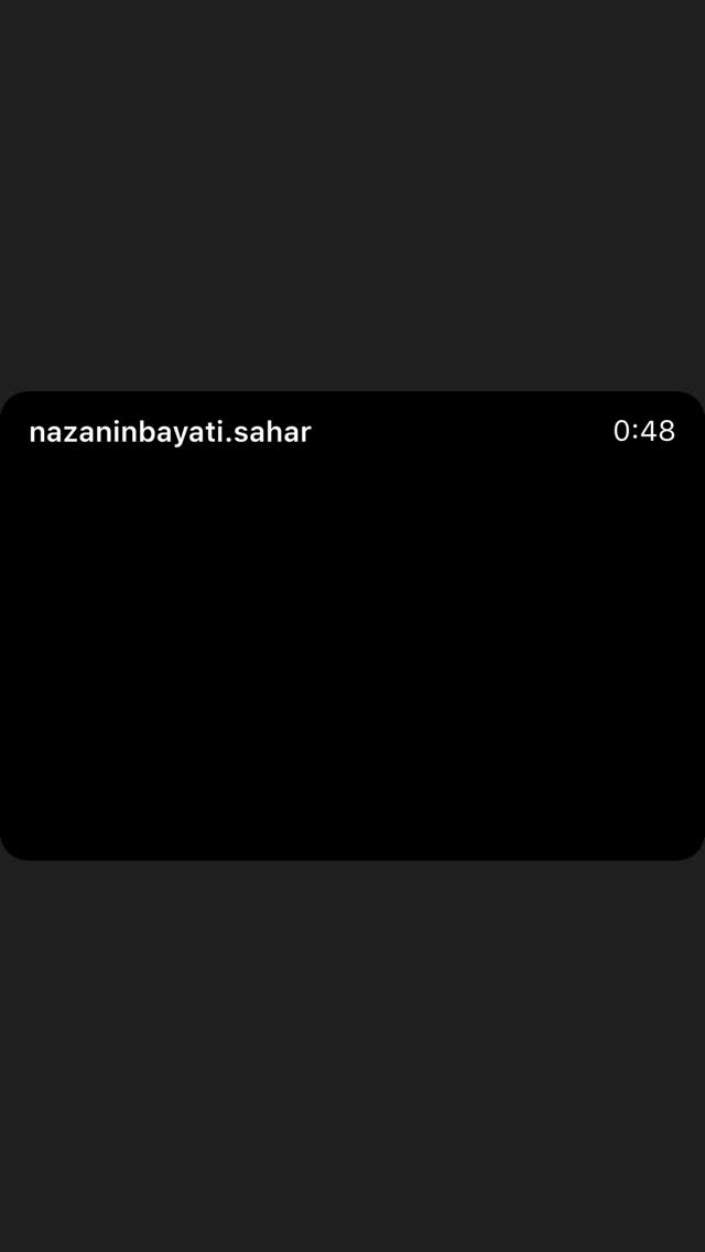  جدید ترین استوری اینستاگرام نازنین بیاتی