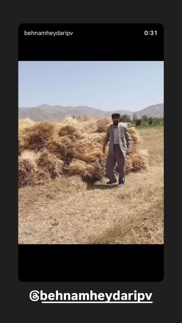  جدید ترین استوری اینستاگرام بهنام حیدری