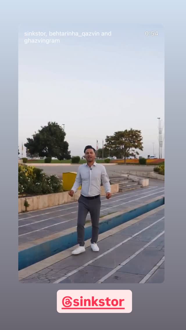  جدید ترین استوری اینستاگرام بهنام حیدری