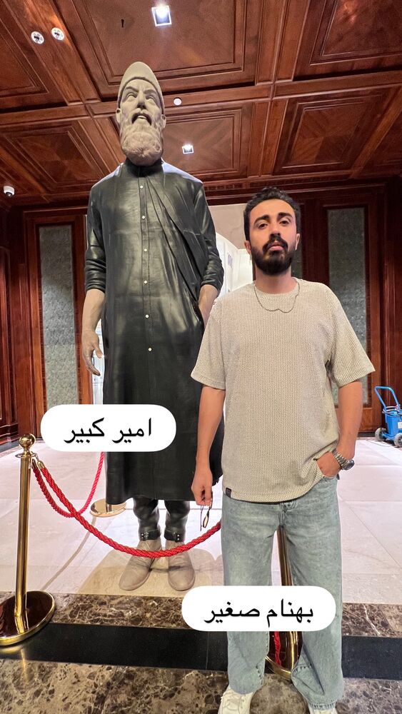  جدید ترین استوری اینستاگرام بهنام حیدری