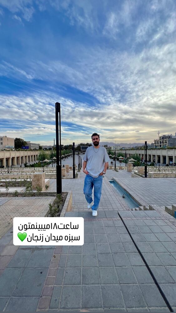  جدید ترین استوری اینستاگرام بهنام حیدری