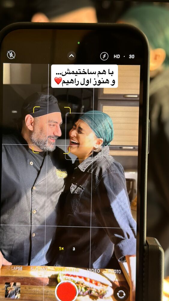  جدید ترین استوری اینستاگرام آشپزی با بهنام