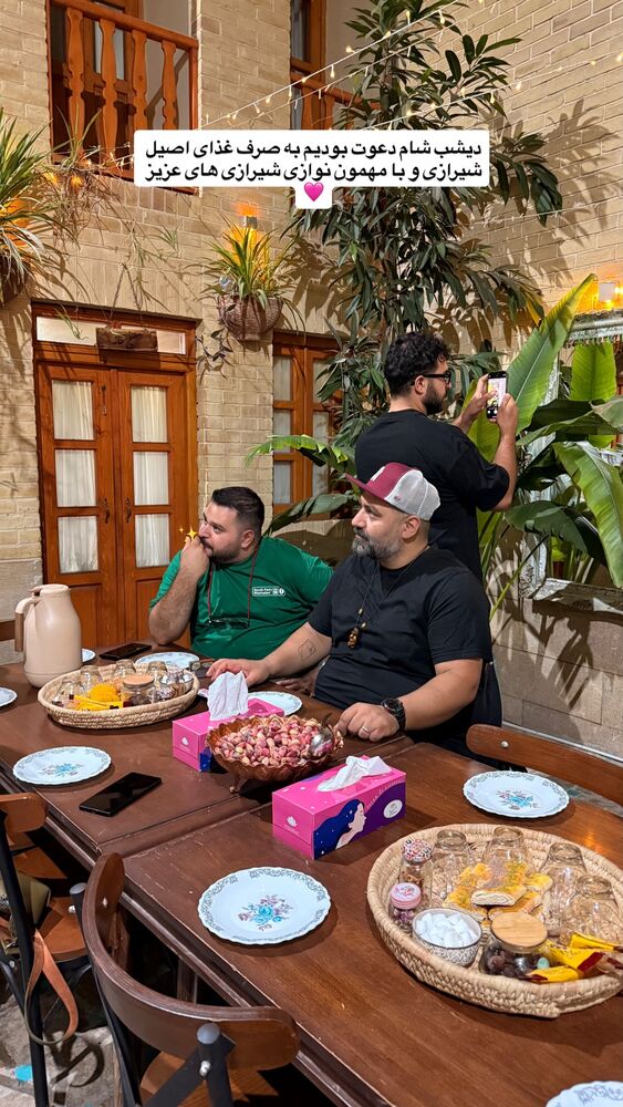 جدید ترین استوری اینستاگرام آشپزی با بهنام