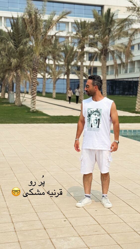  جدید ترین استوری اینستاگرام بهنام برار