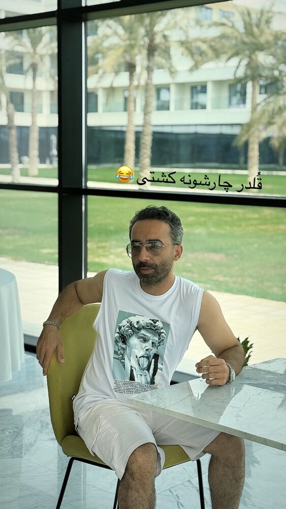  جدید ترین استوری اینستاگرام بهنام برار