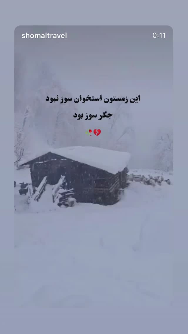  جدید ترین استوری اینستاگرام بهرنگ توفیقی