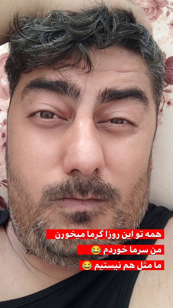  جدید ترین استوری اینستاگرام بهزاد محمدی