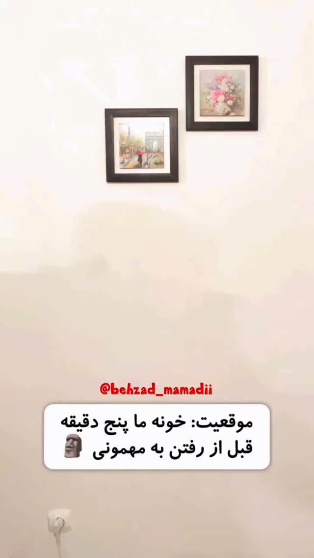  جدید ترین استوری اینستاگرام بهزاد محمدی