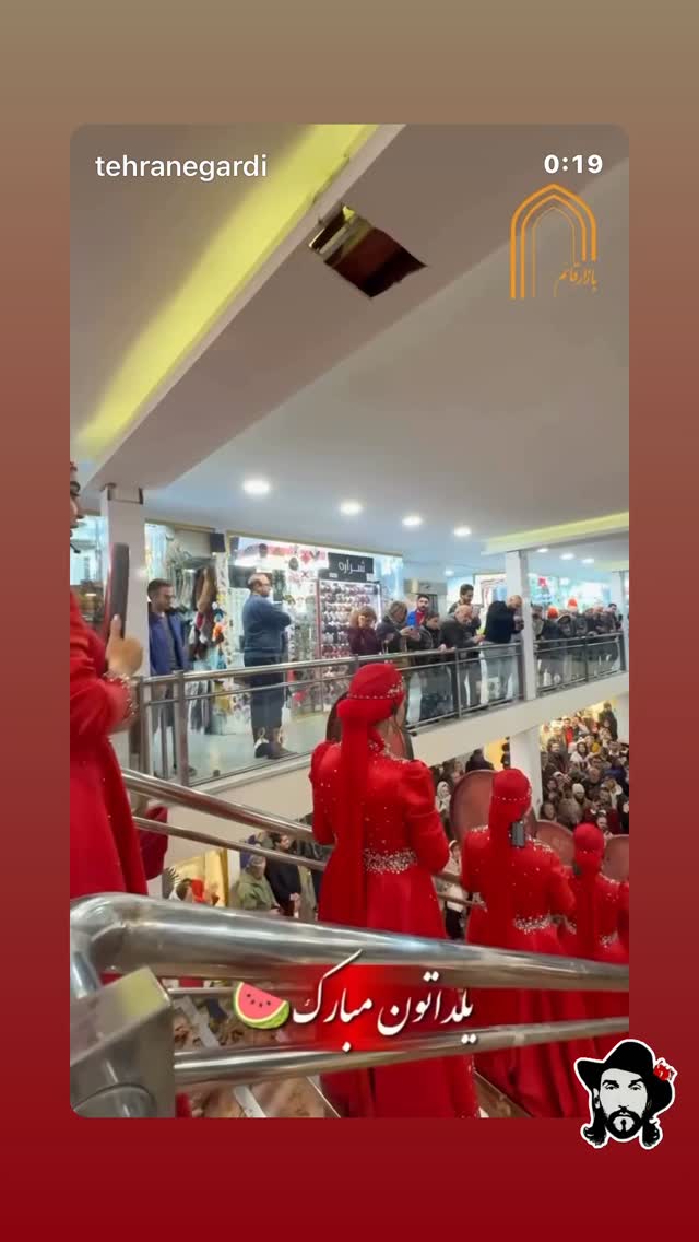  جدید ترین استوری اینستاگرام بهزاد بلورفروشان