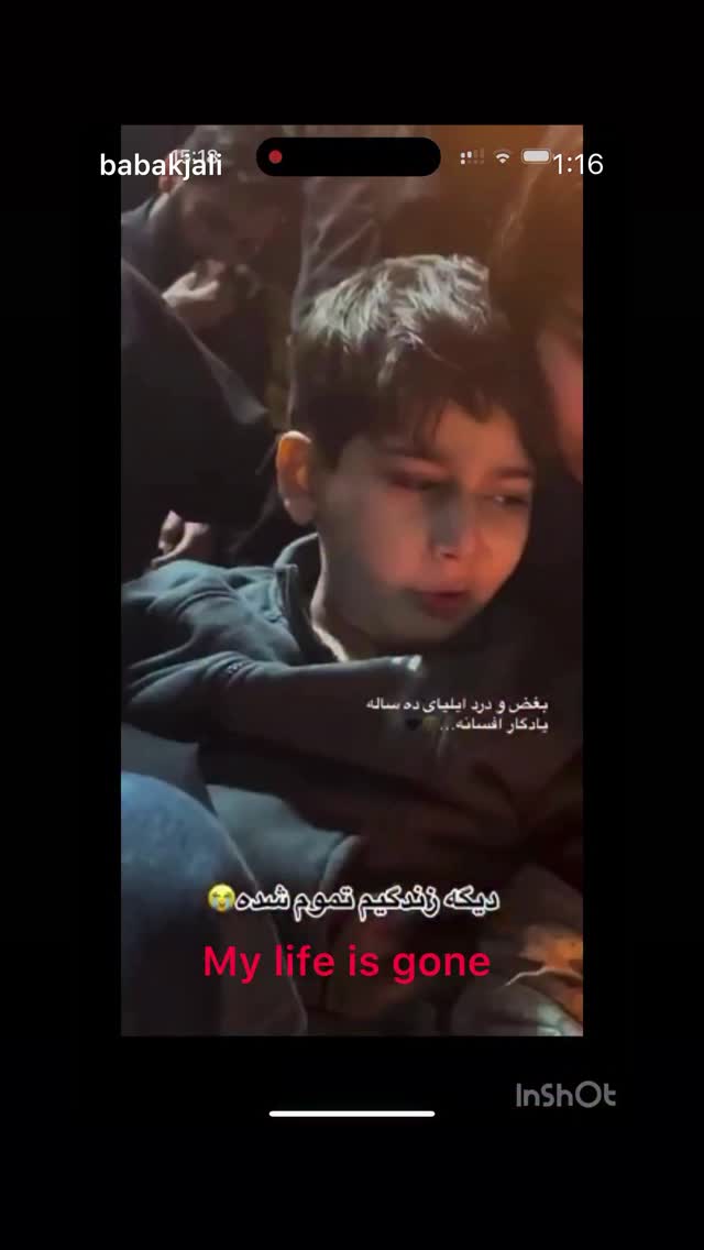  جدید ترین استوری اینستاگرام بهزاد بلورفروشان