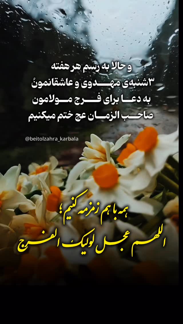  جدید ترین استوری اینستاگرام موکب بیت الزهرا