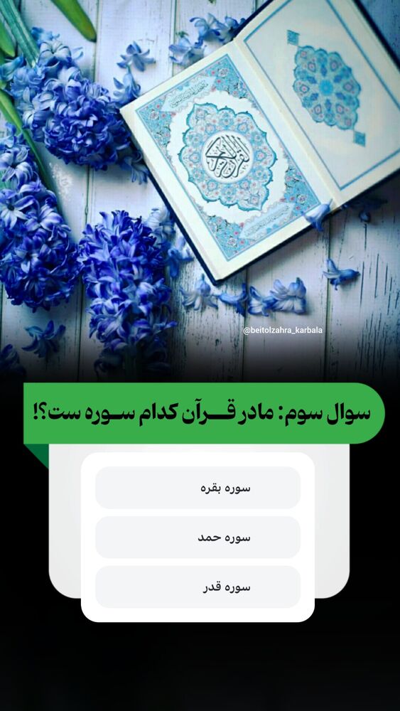  جدید ترین استوری اینستاگرام موکب بیت الزهرا