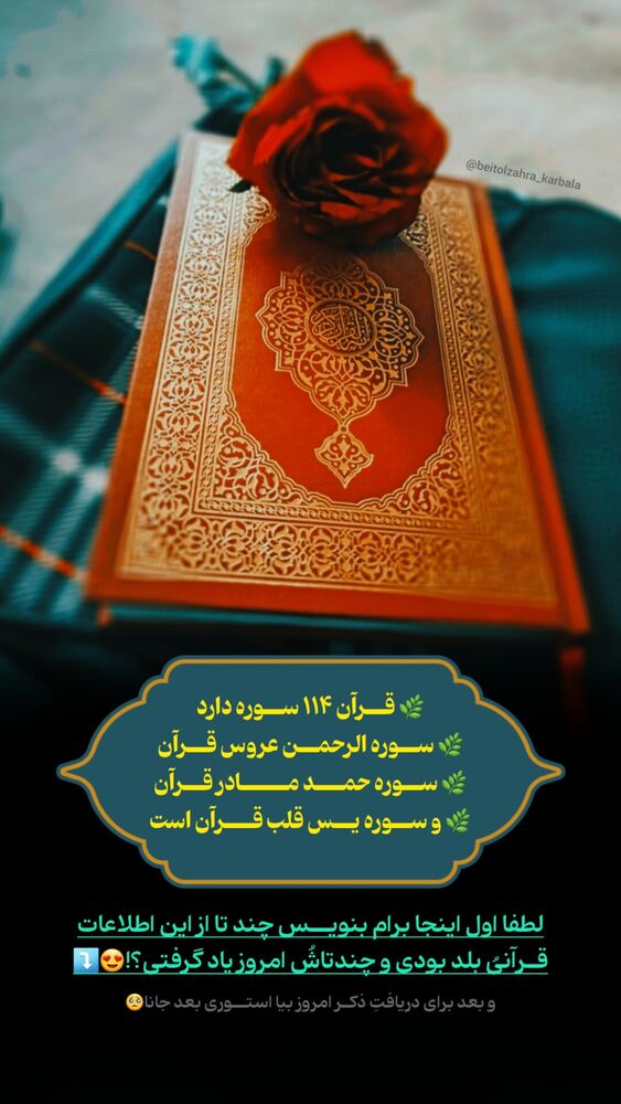  جدید ترین استوری اینستاگرام موکب بیت الزهرا