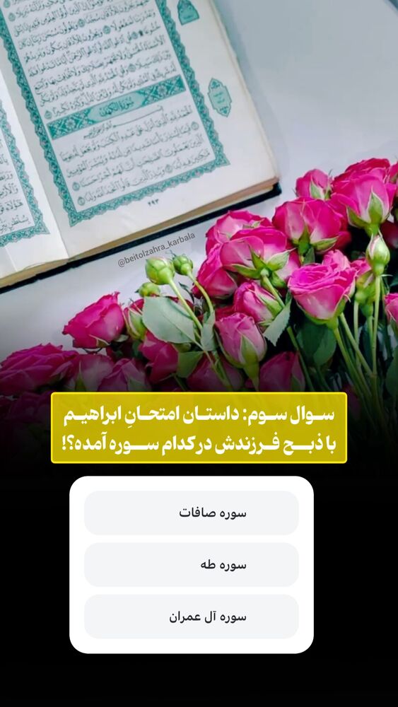  جدید ترین استوری اینستاگرام موکب بیت الزهرا