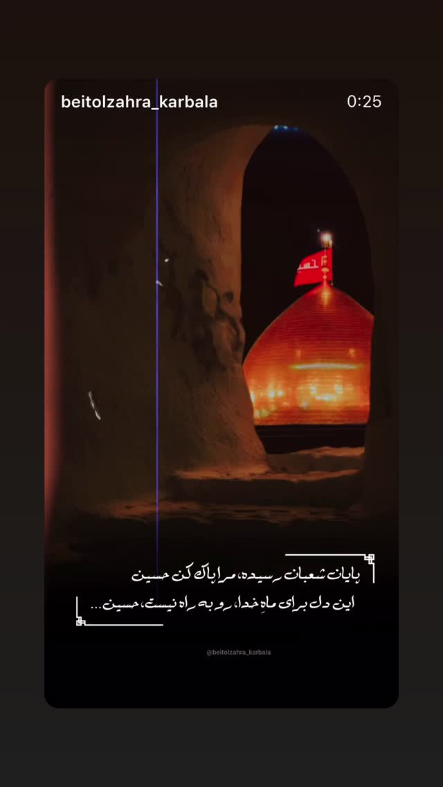  جدید ترین استوری اینستاگرام موکب بیت الزهرا