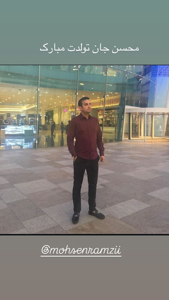  جدید ترین استوری اینستاگرام آرش برهانى