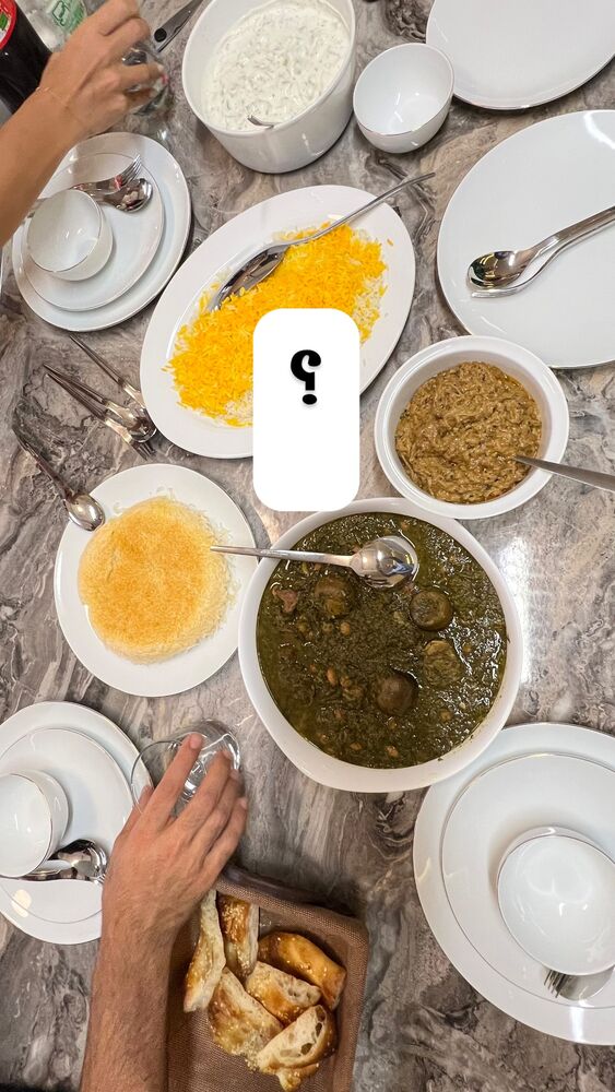  جدید ترین استوری اینستاگرام بزرگمهر حسین پور