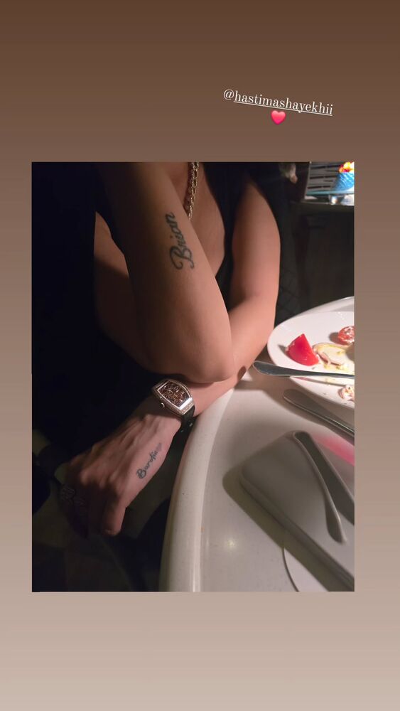  جدید ترین استوری اینستاگرام برایان اعتماد