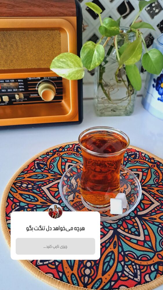  جدید ترین استوری اینستاگرام الهه خانم
