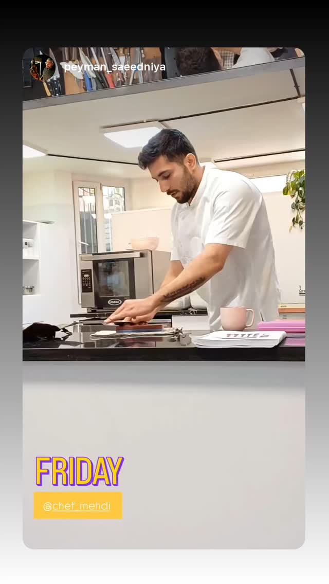  جدید ترین استوری اینستاگرام مهدی ذکایی