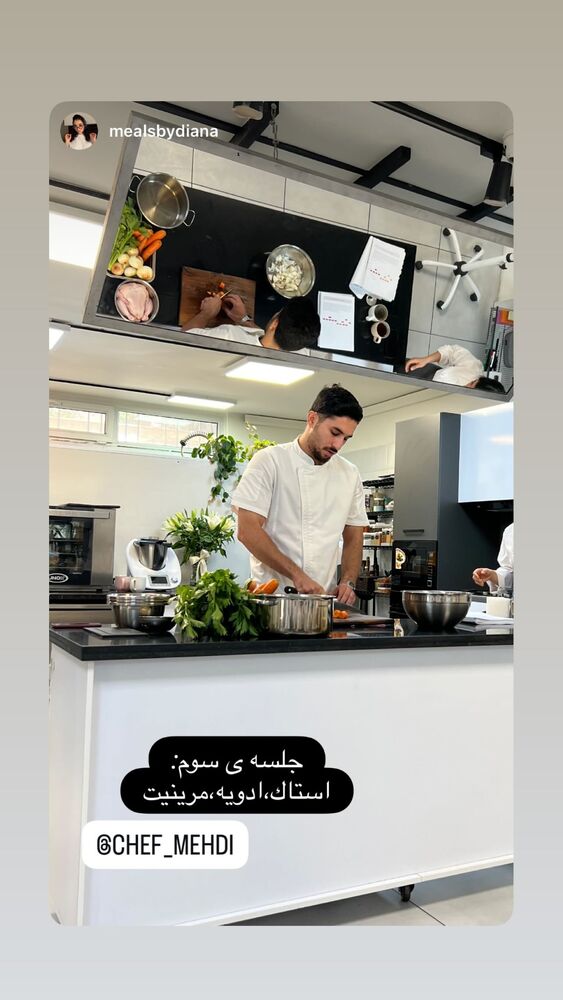  جدید ترین استوری اینستاگرام مهدی ذکایی