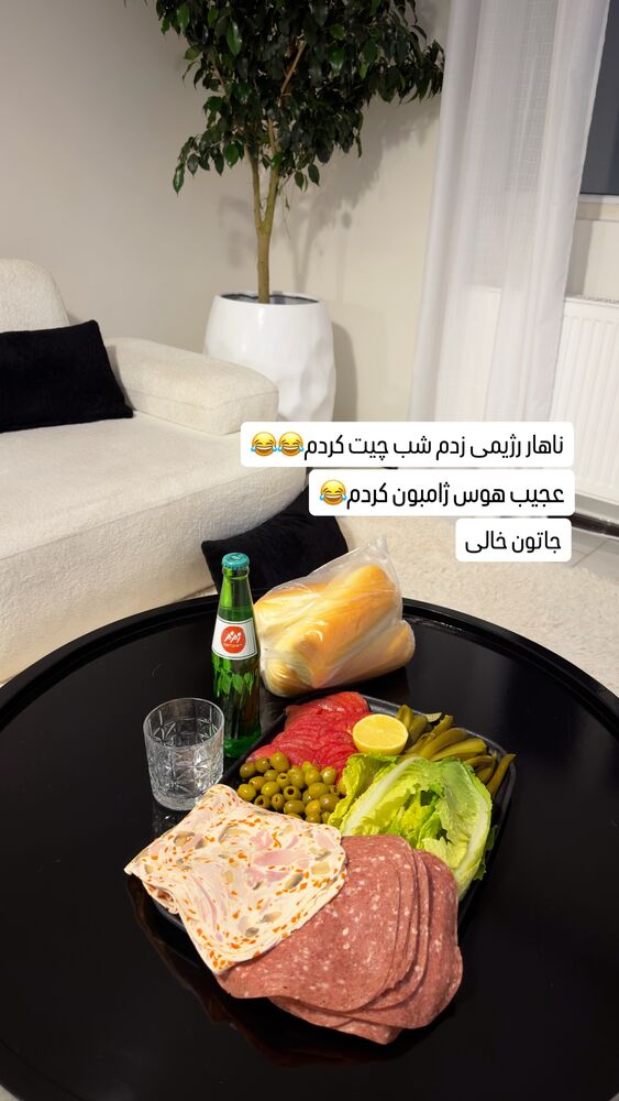  جدید ترین استوری اینستاگرام اردلان