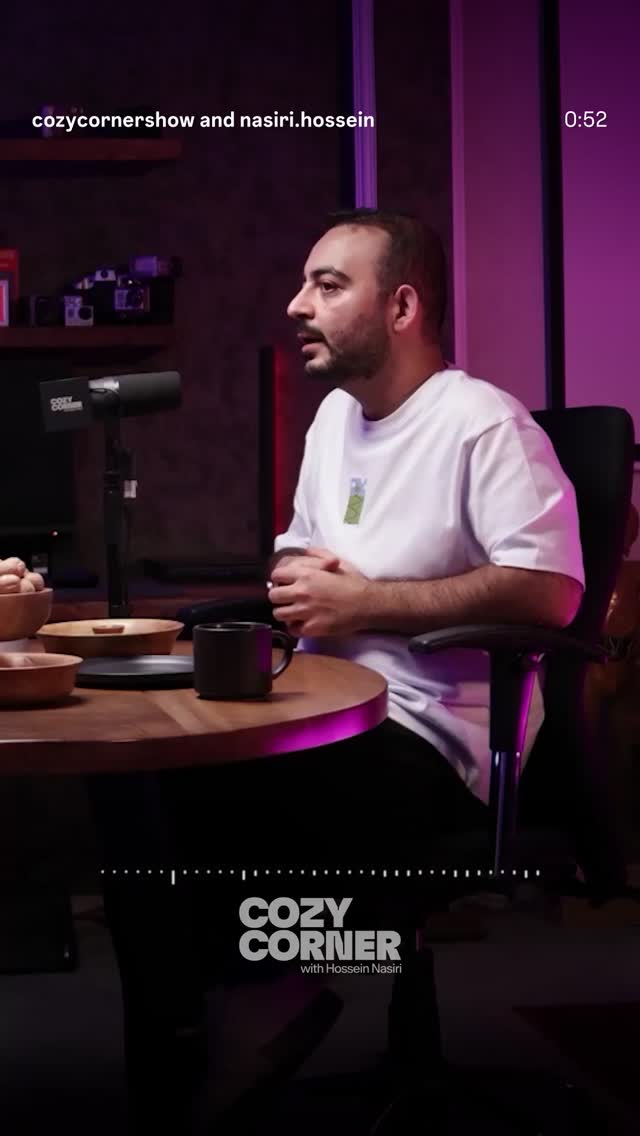  جدید ترین استوری اینستاگرام کوزی کرنر با حسین نصیری