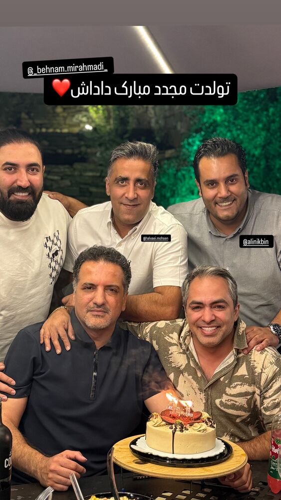  جدید ترین استوری اینستاگرام امیر دادستان