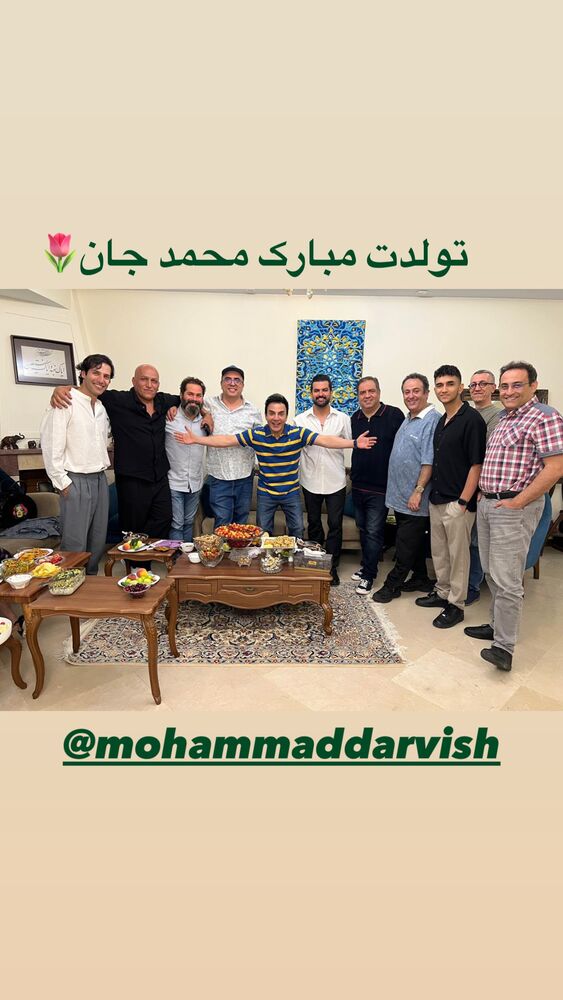  جدید ترین استوری اینستاگرام داریوش فرضیایی
