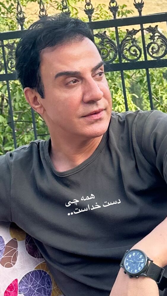  جدید ترین استوری اینستاگرام داریوش فرضیایی