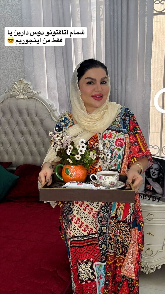  جدید ترین استوری اینستاگرام دلارام قشلاقي