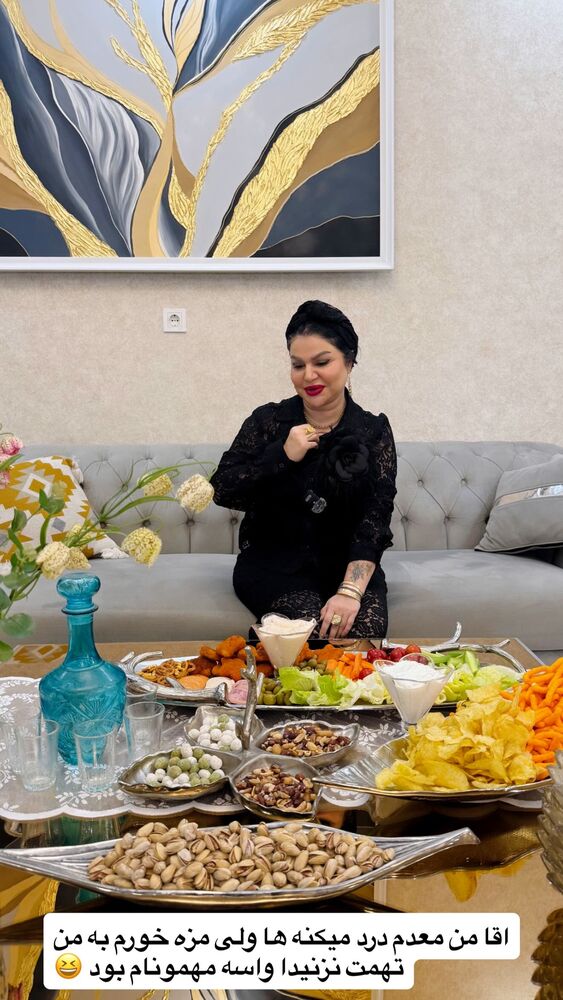  جدید ترین استوری اینستاگرام دلارام قشلاقي